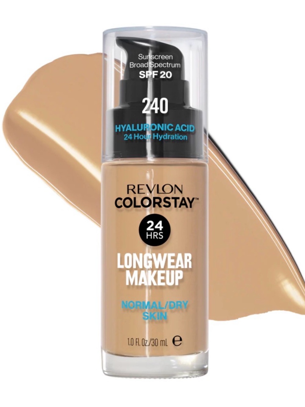Revlon ColorStay Longwear Makeup Foundation 24 Hrs - Shade 240 (Medium Beige)